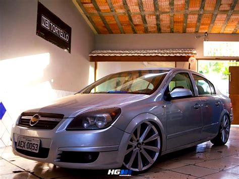 Vectra Rebaixado Rodas Volcano Wheels Misty Aro 20