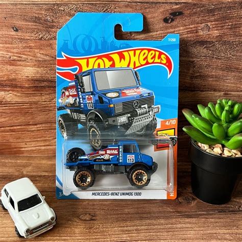 Jual Hot Wheels Mercedes Benz Unimog Biru Shopee Indonesia