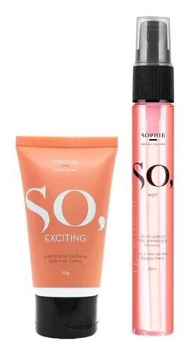 Lubrificante So Exciting Jambu Calda So Hot Cereja Sophie Frete Gr Tis