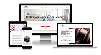 Neue Typo Homepage F R Wohnwerte Hamburg Hamburg