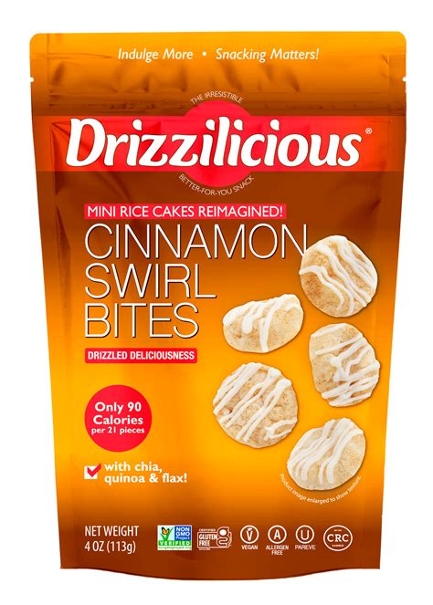 Drizzilicious Cinnamon Swirl Bites 4oz