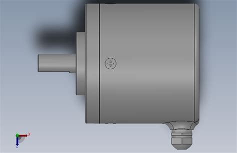 ESP3806-001系列增量式编码器_ESP3806-001G3600BZ15E_SOLIDWORKS 2018_模型图纸下载 – 懒石网