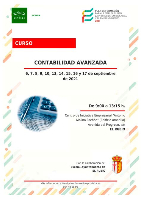 Da Comienzo El CURSO DE CONTABILIDAD AVANZADA