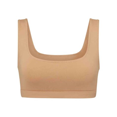 Ossloop Skims Swim Tank Bikini Top Ochre