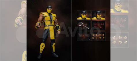 Америка игрушка Мортал Комбат Скорпион фигурка купить в Санкт ...