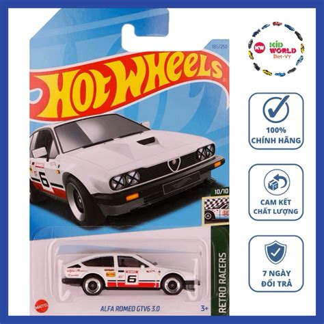 Xe mô hình Hot Wheels basic ALFA Romeo GTV6 3 0 HKJ83 Shopee Việt Nam