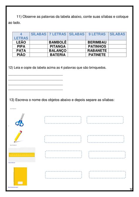 Atividade Para Casa 2 Ano
