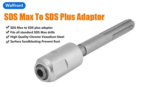 Sds Max To Sds Plus Adapter 40 Chrome Steel Material For Rotary Hammers