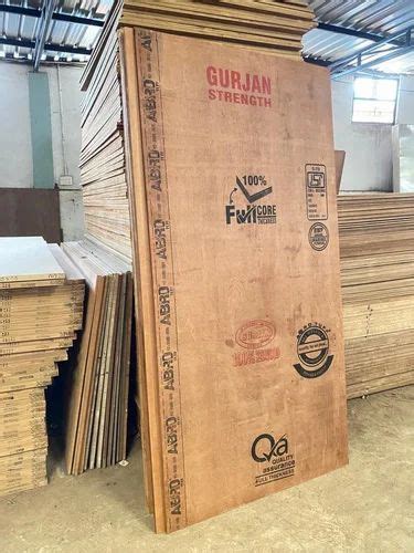 Redwood Abro Gurjan Marine Plywood For Furniture Size Sq Ft