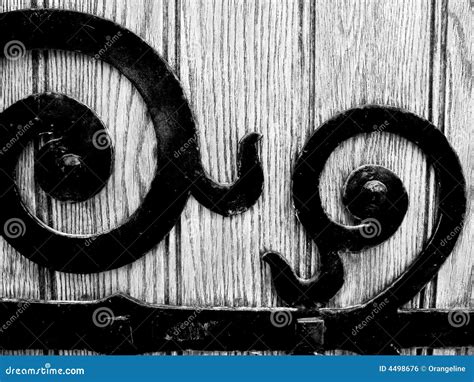 Wrought Iron Detail stock photo. Image of architecture - 4498676