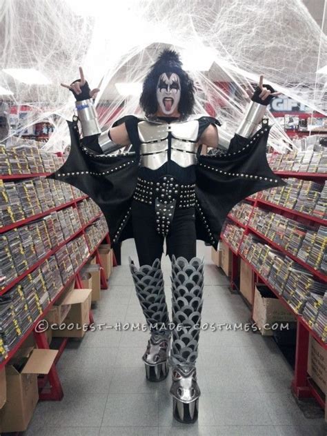 Awesome Demon From Kiss Halloween Costume Kiss Halloween Costumes