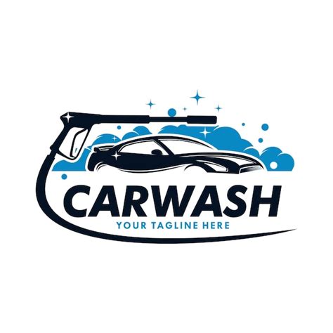 Premium Vector Car Wash Logo Design Vector Template