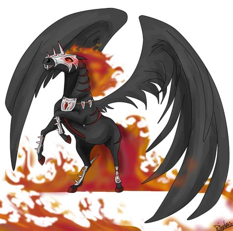 Nightmare Evil Horse By Rej Kun On Deviantart