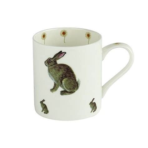 Hare Mug Fine Bone China From At Home In The Country Mugs Hare