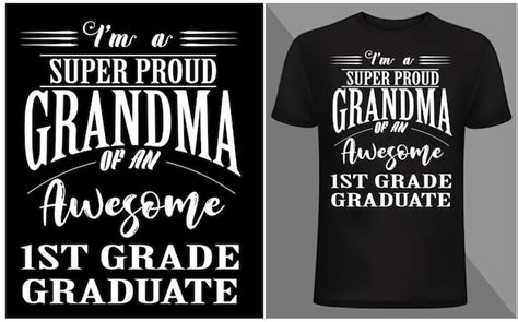 Diseño de camisetas gráficas para el día de la graduación ilustración