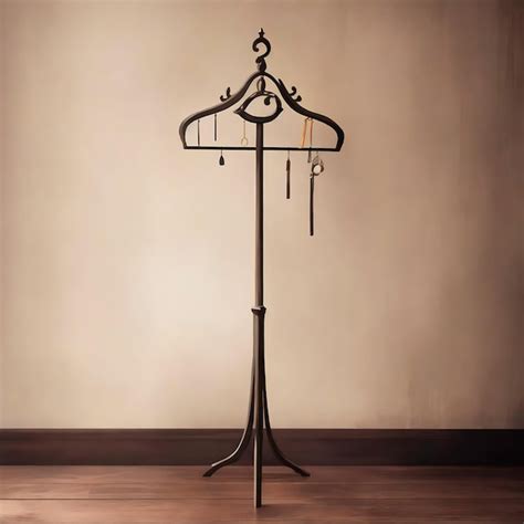 Premium Ai Image Coat Cloth Hanger
