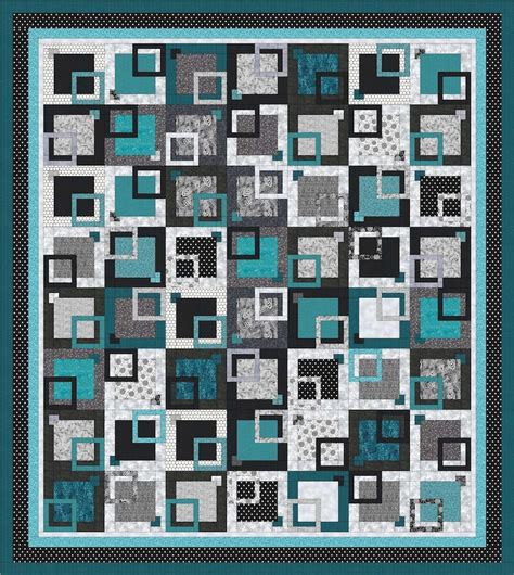 Square Dance Quilt Pattern Pdf 5 Different Sizes Included In Pattern