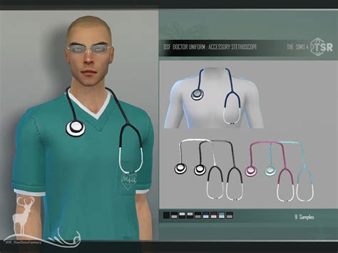 The Sims Resource Doctor Uniform And Stethoscope