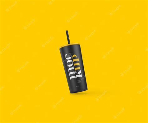 Premium Psd Glass Mockup