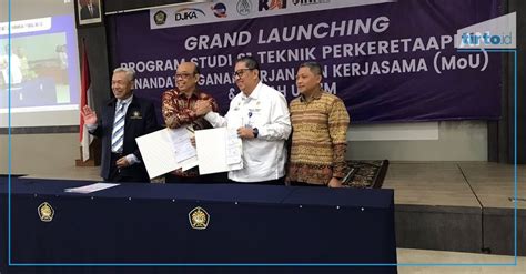 Universitas Pancasila Buka Program Studi Teknik Perkeretaapian