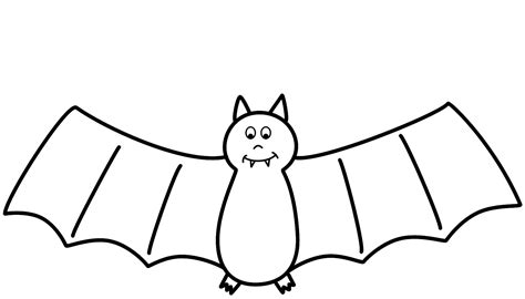 Bat Outline Drawing At Getdrawings Free Download