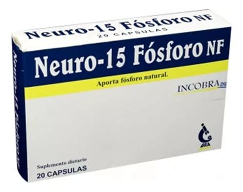 Neuro 15 Fosforo Nf X 20 Und Unidad A 4500 Envío Gratis