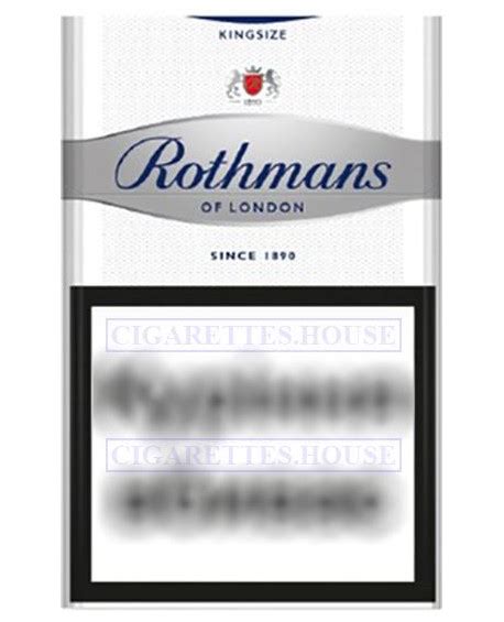 Rothmans Silver cigarettes – Free shipping. Cheap Canada Store.