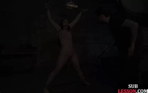 BDSM Ginger Dominated While Bound Before Cumshot On Pussy Shooshtime