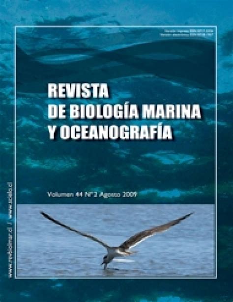 Universidad De Valpara So Revista De Biolog A Marina Y Oceanograf A