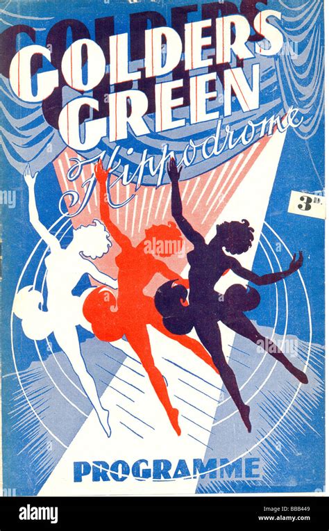 Programme for Golders Green Hippodrome 1948 Stock Photo - Alamy