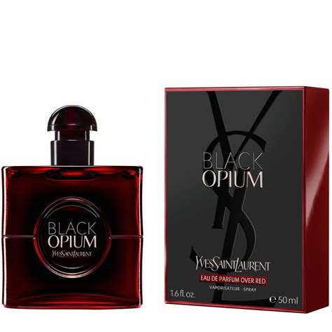 Yves Saint Laurent Black Opium Over Red EDP 50ml Perfumeuk Co Uk