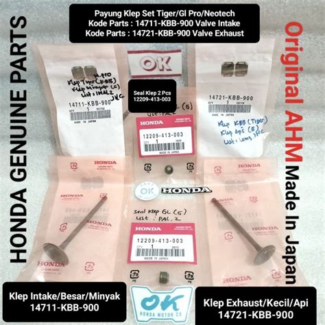 Jual Payung Klep Set Valve Set In Kbb Ex Kbb Klep