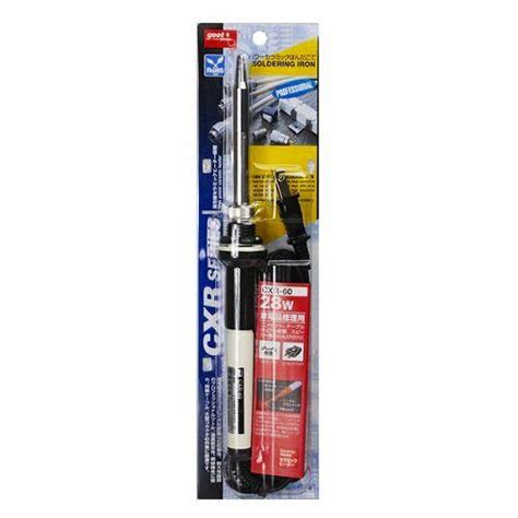 太洋電機産業 グット goot セラミックはんだこて CXR-60 [94-031509] : DAISHIN工具箱 - 通販 - Yahoo ...