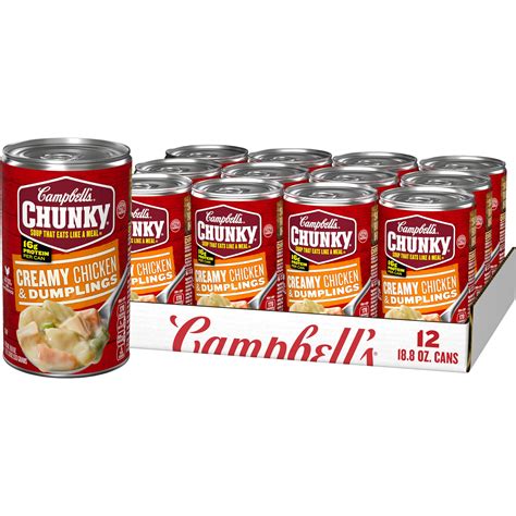 Snapklik Campbells Chunky Soup Creamy Chicken And Dumplings Soup