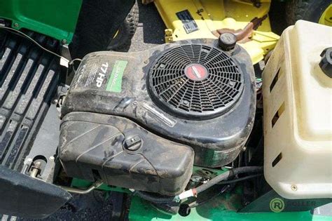 John Deere Sabre Ride On Mower Hp Gas Engine In Cut Roller