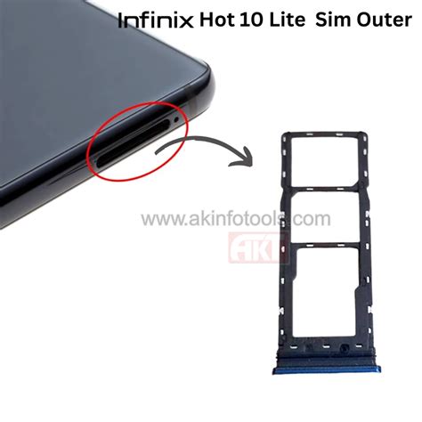 Infinix Hot 10 Lite Sim Outer AKINFOTOOLS