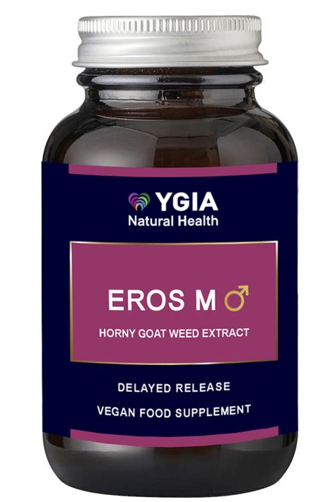 Ygia Eros M Horny Goat Weed Tongkat Ali Maca Συμπλήρωμα για Λίμπιντο