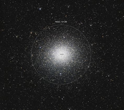 Ngc 5139 Omega Centaurus Globular Cluster Ian Parr Astrobin