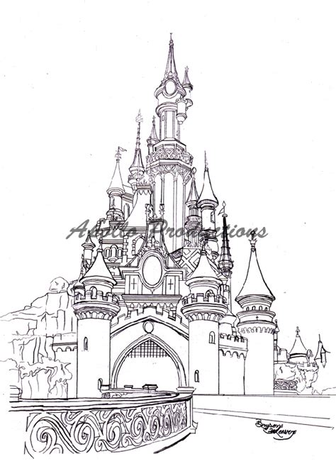 Sleeping Beauty Castle By Apollosinger On Deviantart