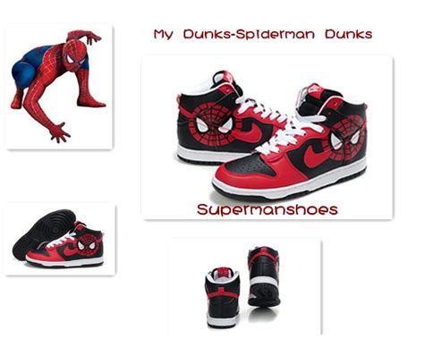 Spiderman Nike Dunk | Spiderman Nike Shoes