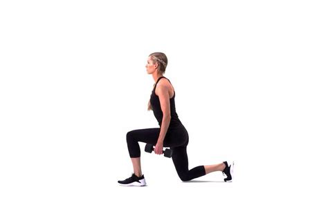 Dumbbell Squat Lunge — Shock Ashley Steele