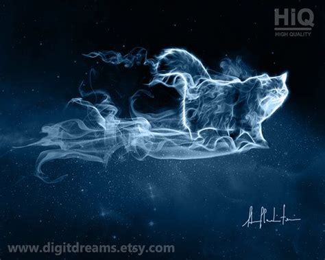 S046 Shamanic Guardians Persian Cat Harry Potter Patronus