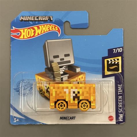 Hot Wheels Minecraft Skeleton Minecart Ovp Kaufen Auf Ricardo