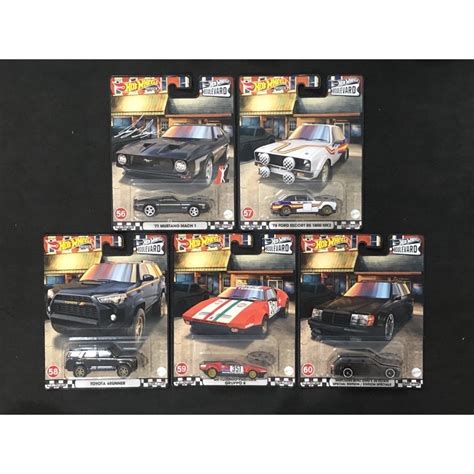 風火輪 hot wheels 林蔭大道 mustang rs runner eruppo amg 精裝 膠胎 蝦皮購物