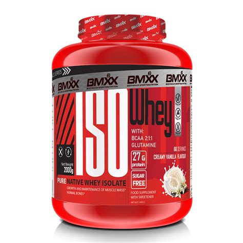 Buybody Maxx Sports Nutrition Iso Wheyâ€“pure Native Whey Isolate 2000g Creamy Vanilla In Dubai