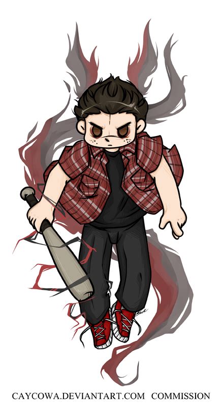 Commission - Teen Wolf - Nogitsune!Stiles by caycowa on DeviantArt