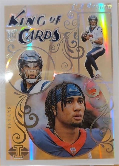 Cj Stroud 2023 Illusions 17 King Of Cards Rainbow Price Guide