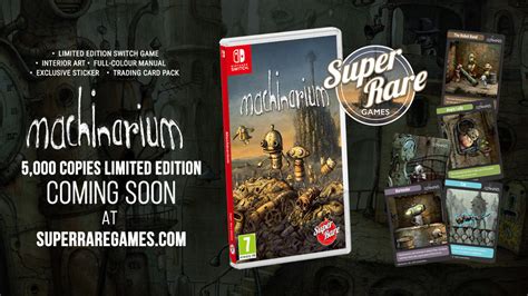 Machinarium Gets A Physical Nintendo Switch Release By Super Rare Games