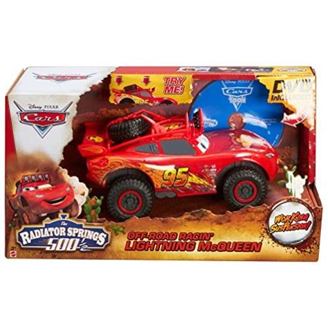 Buy Disneypixar Cars Radiator Springs 500 12 Off Road Lightning Mcqueen And Dvd Online ₹1000