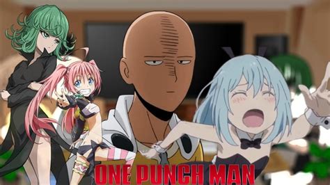 All Parts React To Rimuru Tempest One Punch Man Great